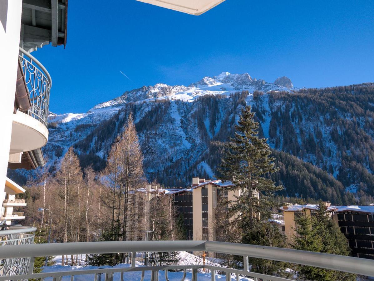 Happy Moose - Cosy Mont Blanc View Apartment Chamonix ภายนอก รูปภาพ